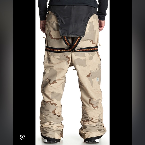 🔥 DC 15K PLATOON BIB SNOW PANT FOR MEN CAMO PRINT NWT 🔥 - Picture 9 of 15